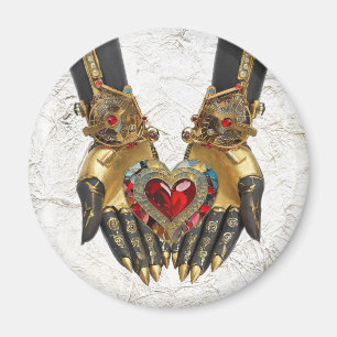 Imã A oferta - Coração nas Mãos