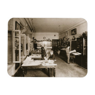 Ímã A oficina de Faberge (foto de b/w)