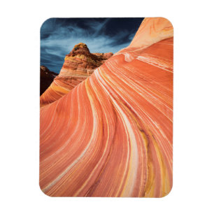 Ímã A onda, falésias vermelhas, Arizona