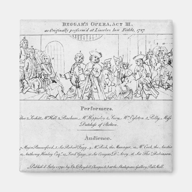 Imã A Ópera do Mendigo' (Frente)