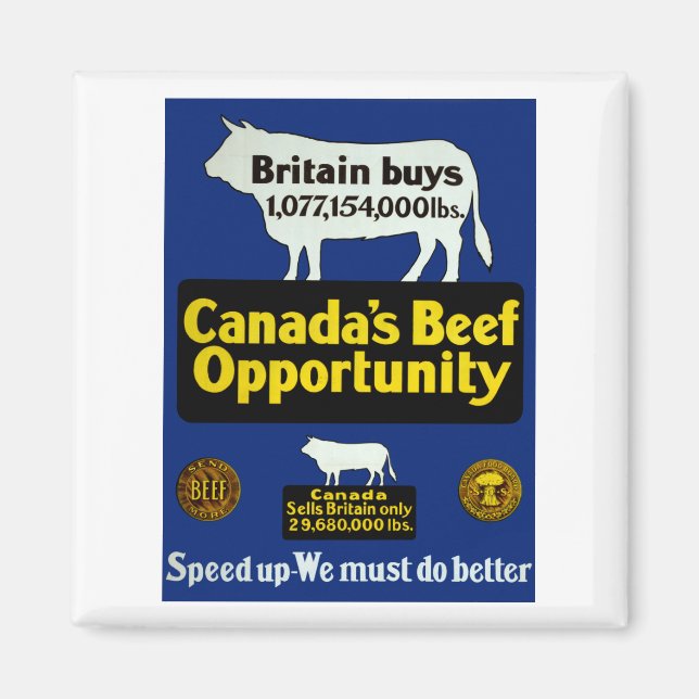 Imã A oportunidade de carne do Canadá (Frente)