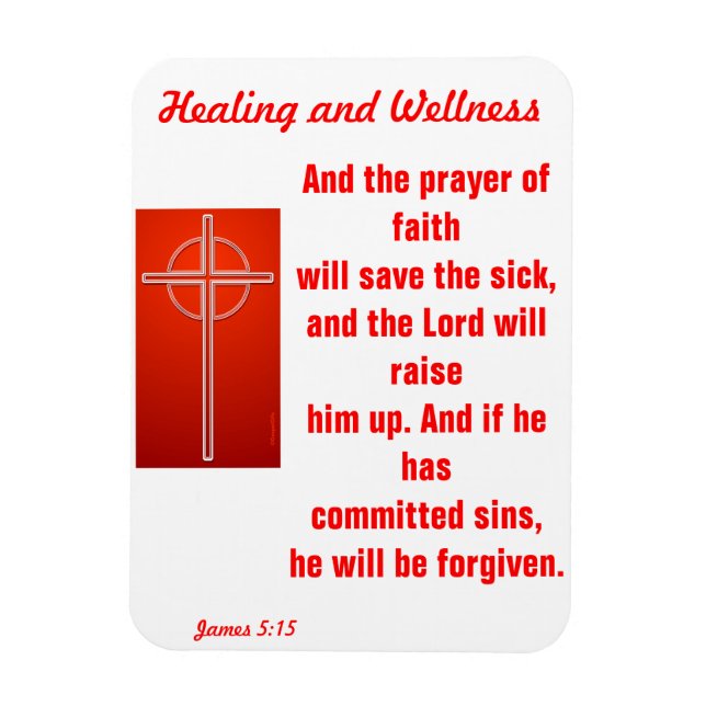 Ímã A oração da fé (Vertical)