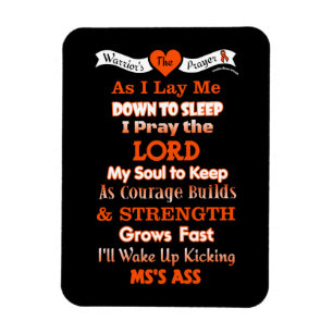 Ímã A Oração do Guerreiro...MS Magnet