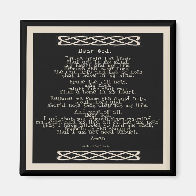 Imã A oração dos nós (Frente)