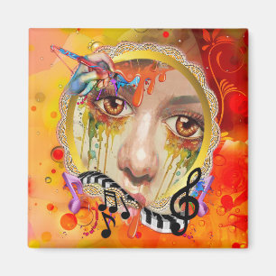 Imã A paleta do artista