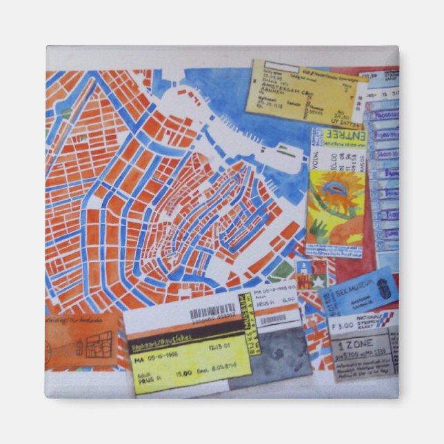 Imã A para o ímã de Amesterdã (Frente)