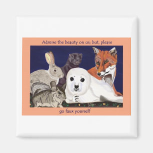 Imã A pele é para a maravilha, não ímã do desgaste