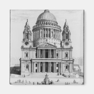 Imã A perspectiva ocidental da catedral de St Paul