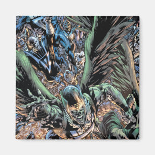 Imã A pintura a mais preta do grupo da noite - cor