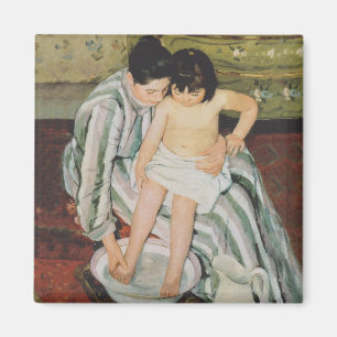Imã A Pintura do Banho de Mary Cassatt Child