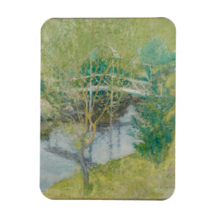 Ímã A ponte branca, c.1895 (óleo em canvas)