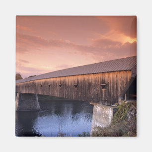 Imã A ponte coberta mais longa nos Estados Unidos