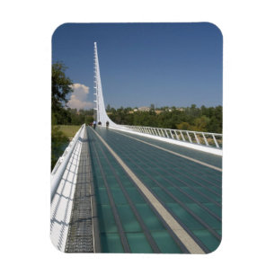 Ímã A ponte de relógio de sol na Baía de Turtle
