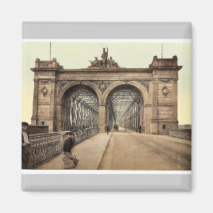 Imã A ponte de Rhine, Mannheim, Baden, pH raro de