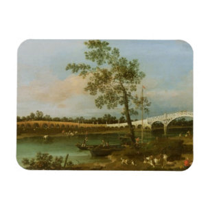 Ímã A ponte de Walton velho, 1755 (óleo em canvas)