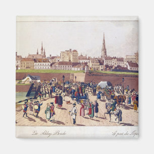 Imã A ponte em Leopoldstadt, Viena, 1780
