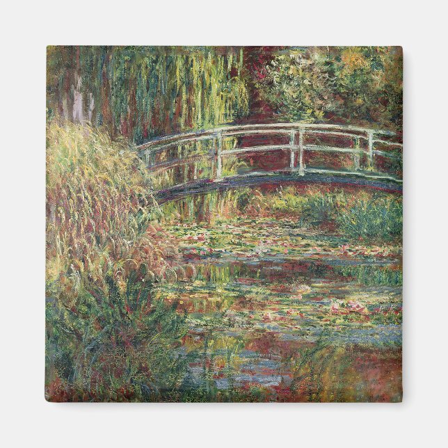 Imã A Ponte Japonesa Claude Monet (Frente)