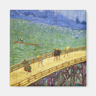 Imã A ponte na arte Rain Vincent van Gogh