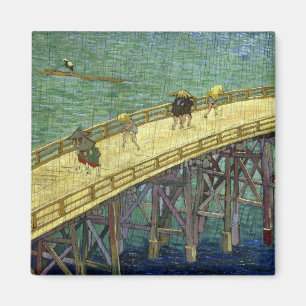 Imã A ponte na chuva (após Hiroshige) Van Gogh