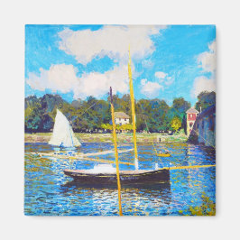 Imã A ponte no Argenteuil Claude Monet