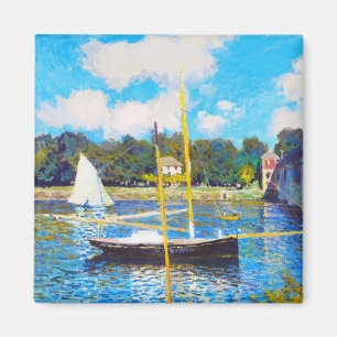 Imã A ponte no Argenteuil Claude Monet