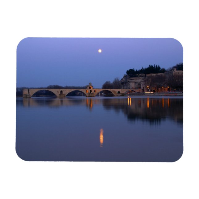 Ímã A ponte Pont St. Benezet em Avinhão no (Horizontal)