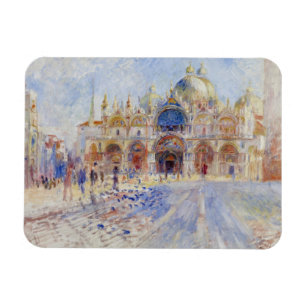 Ímã A praça San Marco, Veneza, 1881 (óleo em canvas)