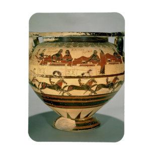 Ímã A preto-figura adiantada coluna-krater do