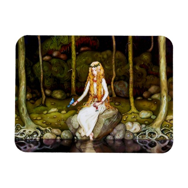 Ímã A Princesa na Floresta (Horizontal)