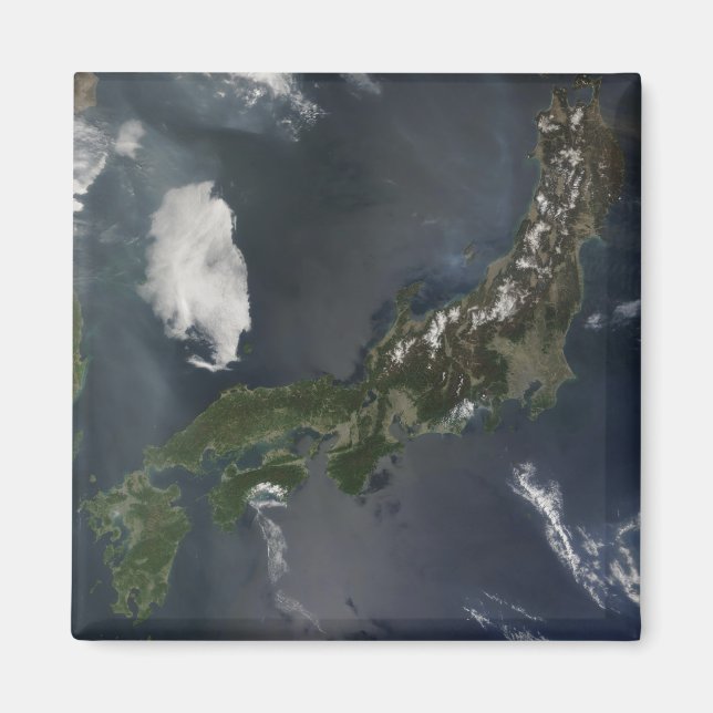 Imã A principal ilha do Japão, Honshu (Frente)