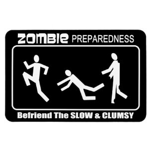 Ímã A prontidão do zombi Befriend o design lento do L