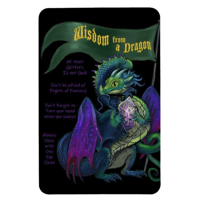 Ímã À prova de tempo personalizado (Vertical)