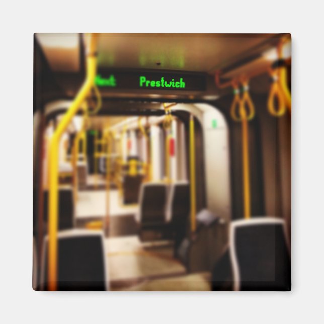 Imã A próxima parada será... Prestwich (Frente)