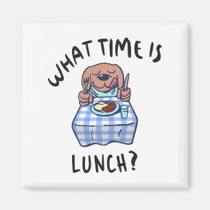 Imã A que horas é o almoço