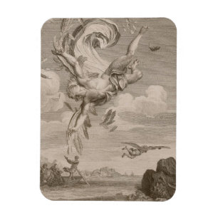 Ímã A queda de Ícaro, 1731 (gravura)