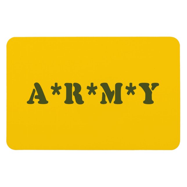 ÍMÃ A*R*M*Y (Horizontal)