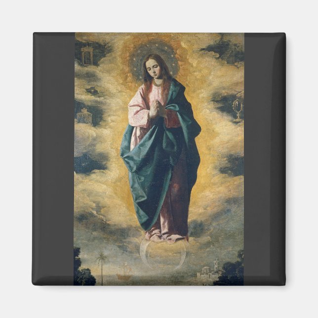 Imã A Radiância Celestial da Imaculada Conceição Arte (Frente)