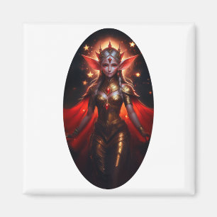 Imã A Rainha Do Vigia Da Lua Elves Possui Para Nós