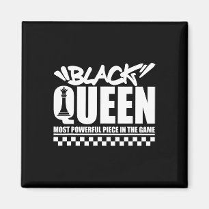 Imã A Rainha Negra Mais Poderosa Xadrez Afro-Americano