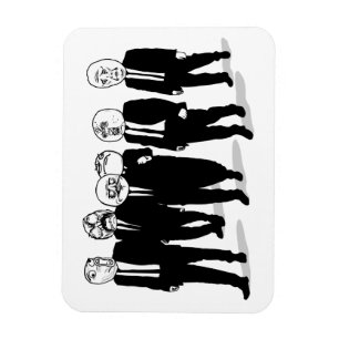 Ímã A raiva Meme cómico enfrenta o passeio. Mim Gusta