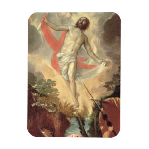 Ímã A ressurreição do cristo (óleo em canvas)