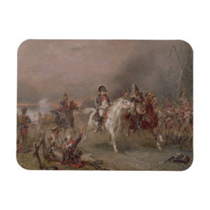 Ímã A retirada de Napoleon (óleo em canvas)