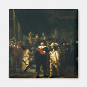 Imã A Ronda Noturna - Rembrandt