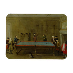 Ímã A sala de bilhar (óleo em canvas)