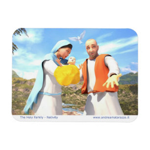 Ímã A Santa Família - Natividade