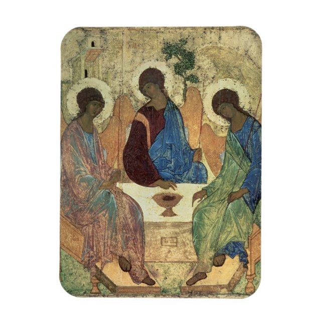 Ímã A Santa Trindade, 1420 (tempera no painel) (Vertical)