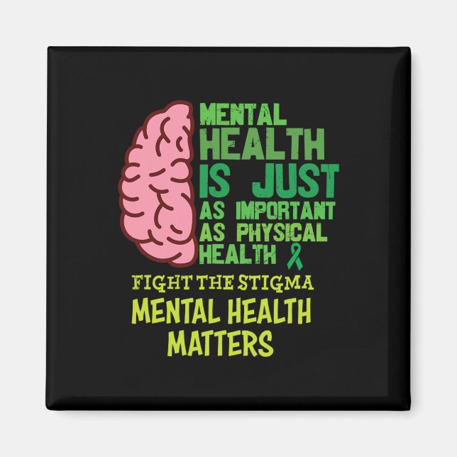 Imã A Saúde É Tão Importante Quanto A Pró Mental Físic (Frente)