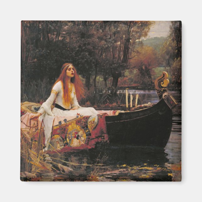 Imã A Senhora de Shalott (Beleza Medieval) (Frente)