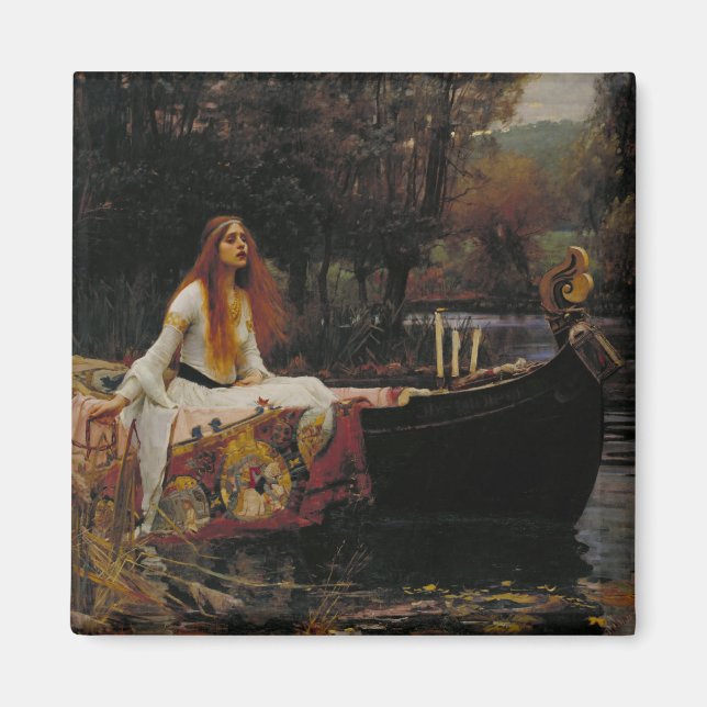 Imã A Senhora de Shalott: Uma História Fantasma Celta (Frente)