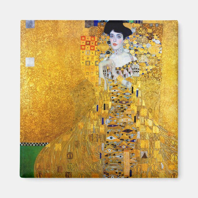 Imã A Senhora do Dourado, Gustav Klimt (Frente)